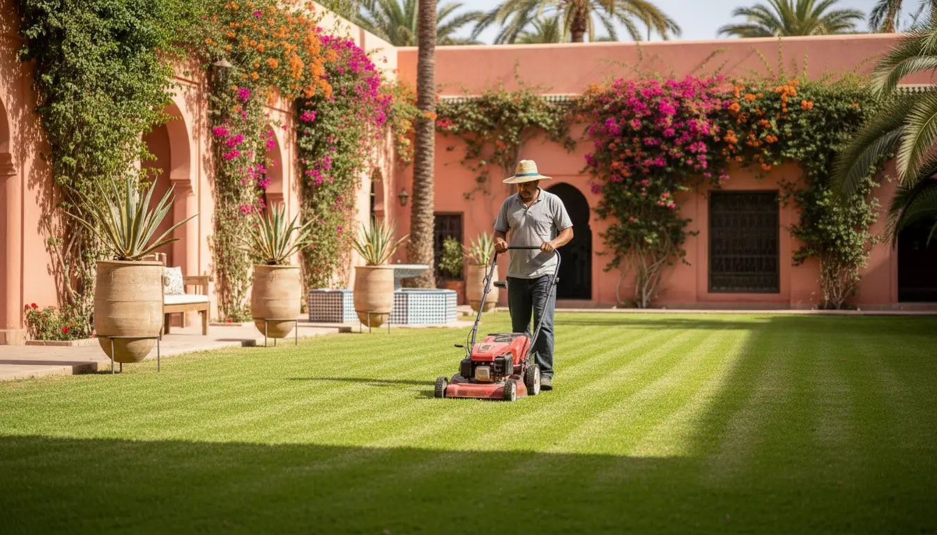 Contrat D&rsquo;entretien De Jardin À Marrakech : Abonnement Mensuel Sur-mesure