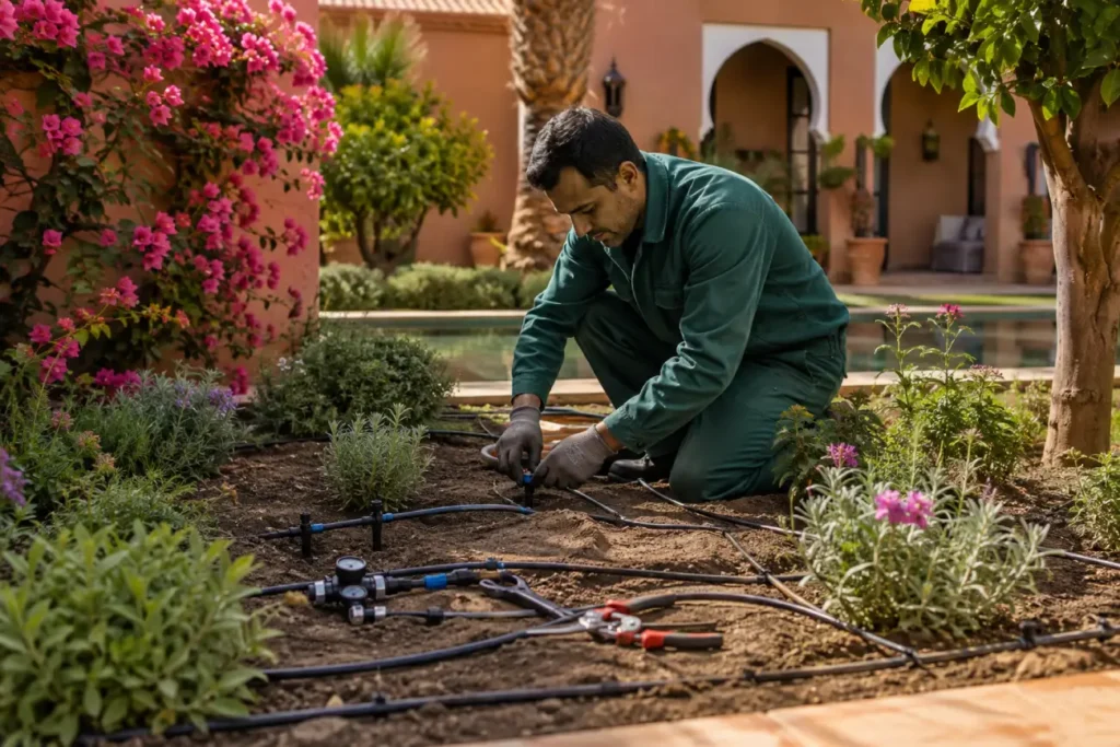 Irrigation Systems Marrakech: Drip Irrigation Installation by Pro Gardeners