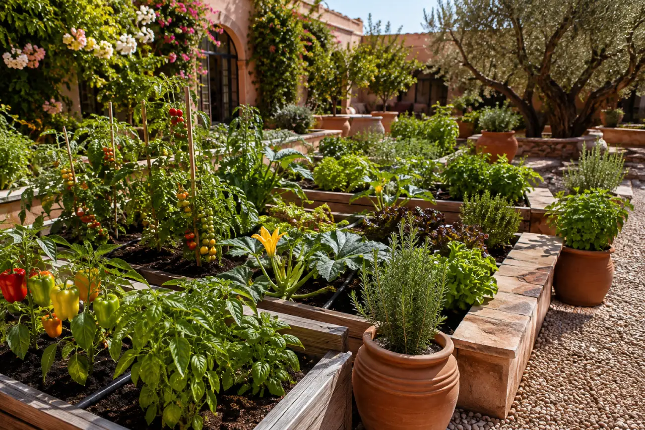Turnkey Organic Vegetable & Herb Garden Installation