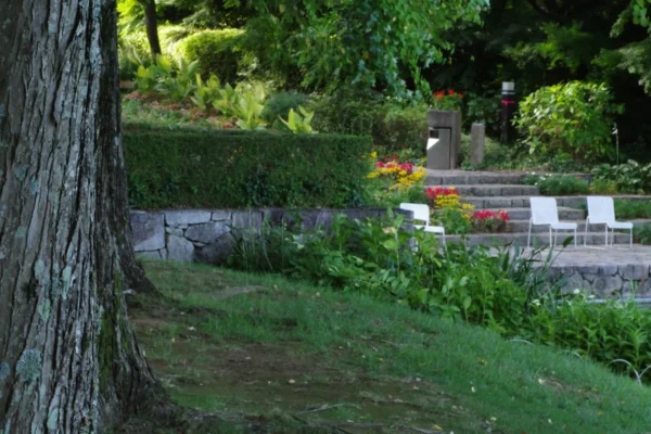 Beautiful green and flower garden、新緑と美しい花が織りなす絶景 A superb view of fresh greenery and beautiful flowers