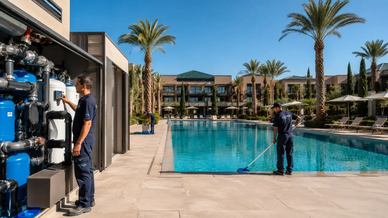Maintenance Et Gestion De Piscine Pour Professionnels À Marrakech