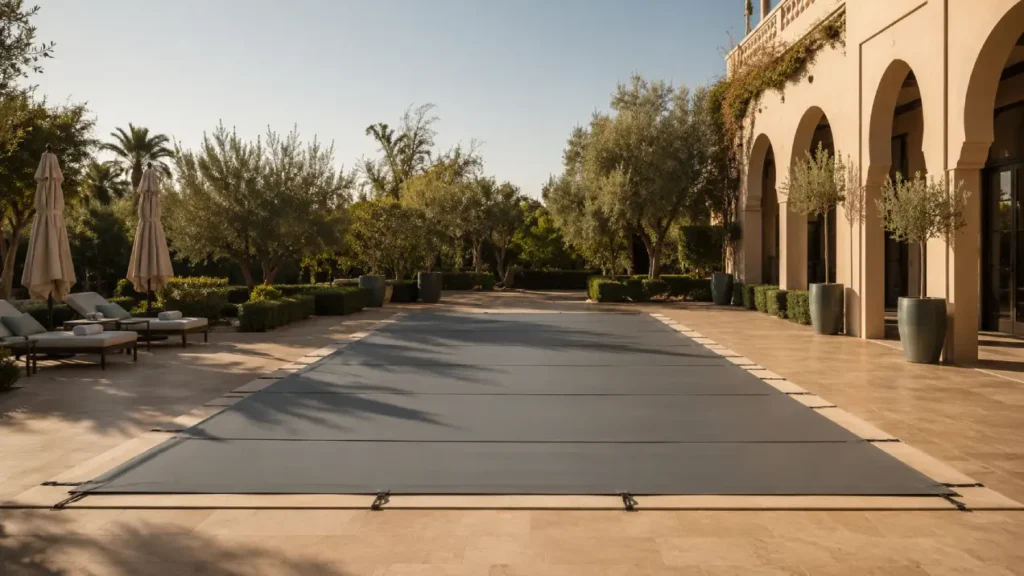 hivernage de piscine à Marrakech