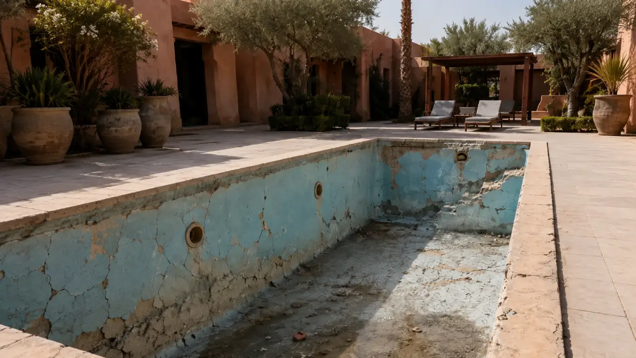 Rénovation de Bassin & Étanchéité Piscine Marrakech